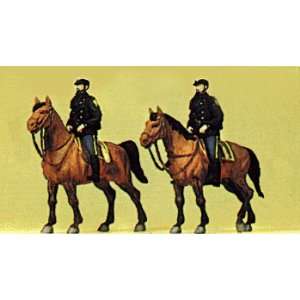   States Mounted Police in Modern Uniform On Horseback Toys & Games