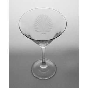  Seashell Martini Glasses