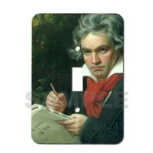 Beethoven   Glow in the Dark Light Switch Plate 