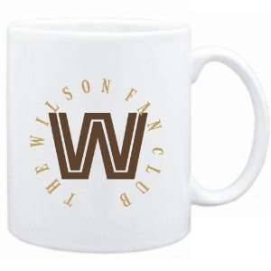  Mug White  The Wilson fan club  Male Names Sports 