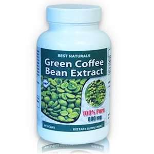  Best Naturals, 100 % Pure Green Coffee Bean Extract, 800 