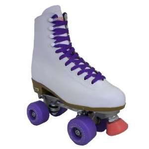Chicago Outdoor Quad Roller Skates   400 Outdoor White Boots with 