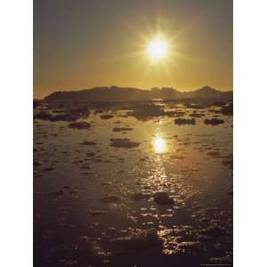 Icebergs from the Icefjord, Ilulissat, Disko Bay, Greenland, Polar 