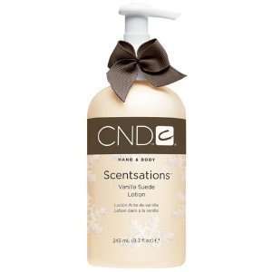  CND Scentsations Holiday Luxury Lotion Vanilla Suede with 