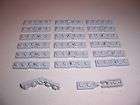 LEGO   HINGE PLATES   1x2 Light Bluish Gray   (20 sets)   BRAND NEW