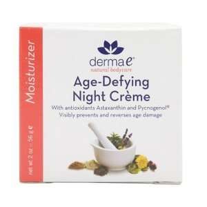 Derma E   Age Defying Night Crème with Astaxanthin and Pycnogenol (2 