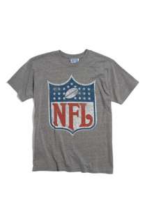 Junk Food NFL Shield Regular Fit Crewneck T Shirt (Men)  