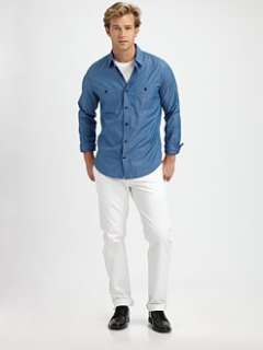 Vince   Cotton Chambray Shirt