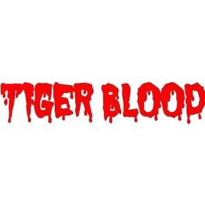 Tiger Blood sticker   selected color White   Want different color 
