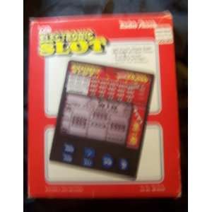   Shack LCD Electronic Slots Handheld Game 60 2419 