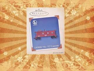 2005 Hallmark NO. 717 CABOOSE Lionel Train  