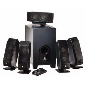   Sealed Logitech X 540 5.1 Surround Sound Speaker System with Subwoofer