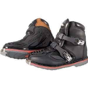 neal 07 Shorty Black MX Riding Short Boots (Size6)  