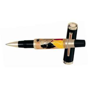  Omas Limited Tauromaquia Solid Gold Rollerball Pen Office 