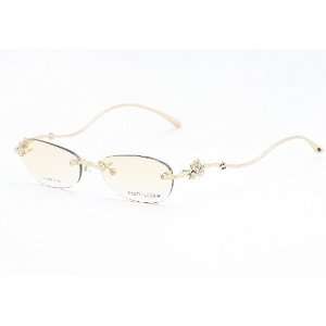 Judith Leiber Eyeglasses 1614/B Gold Titanium Optical Frame