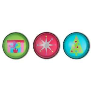  MOMA   Holiday Critters Domed Magnet Set