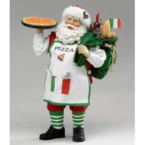Kurt Adler Fabriche *Italian Santa* Santa with Pizza