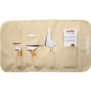  Alessi GAG500S2 La Via Lattea Set of Soft Cheese Knives in 