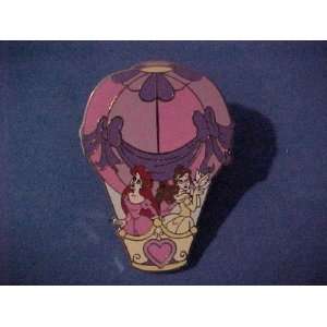  Disney/Hot Air Balloon Ariel & Belle Mystery Pin 