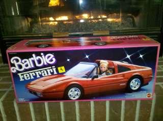 Barbie Red Ferrari Mattel 1987 New In Box  