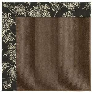   Capel Zoe Java Sisal 2007 Raven 395 4 x 4 Area Rug