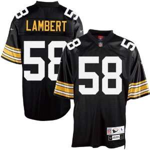  Reebok Pittsburgh Steelers Jack Lambert Premier Throwback 
