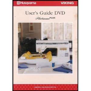  Husqvarna Viking Users Guide DVD for the Platinum Plus 