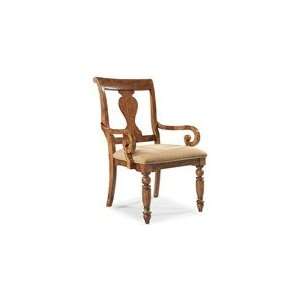  Americana Pierced Splat Back Arm Chair 