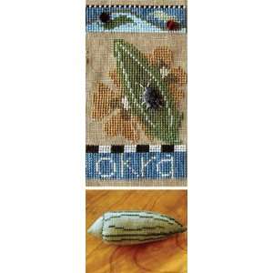  Farmers Market Fresh Okra   Cross Stitch Pattern Arts 