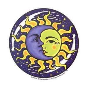  Richard Biffle   Sun and Moon Shooting Stars   Sticker 