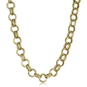  T Tahari Essentials Link Necklace with Toggle Closure 