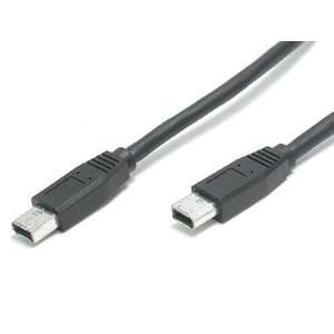  1 FT IEEE 1394 FIREWIRE CABLE 6 6 M/M Electronics