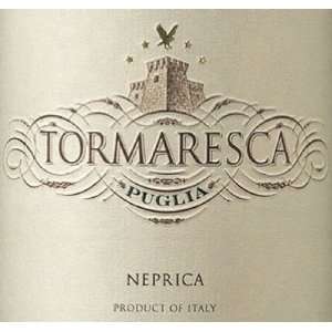  2009 Tormaresca Puglia Neprica Igt 750ml Grocery & Gourmet Food