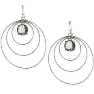  Trina Turk Swirl Earrings In Silver Jewelry