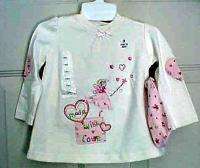 GIRL 3 PIECE 18 MONTHS READS HEARTS MADE WITH LOVE NEW  