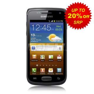  SAMSUNG GALAXY W I8150 BLACK ANDROID GINGERBREAD SMART MOBILE PHONE 