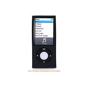 Brand New Silicone Skin Case for iPod Nano 5th Generation 5G   Black