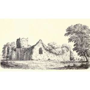   Greetings Card Kilcooly Abbey West End Co Tipperary Ireland Home