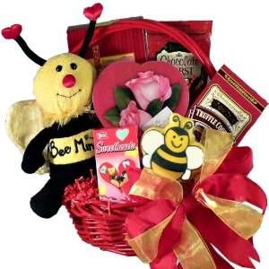 Bee Mine Chocolate And Cookies Gift Basket  Grocery 