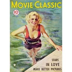  Jean Harlow Movie Poster (11 x 17 Inches   28cm x 44cm 