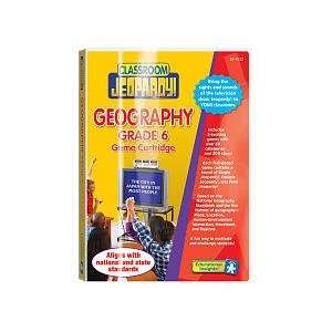   Geography Pre   Programmed Classroom Jeopardy Cartridge Toys & Games