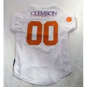   By the NCAA   Clemson University Dog Jersey  Small