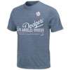 Majestic MLB Submariner T Shirt   Mens   Dodgers   Blue / White