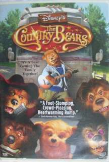 The Country Bears DVD   Acceptable  