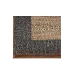  Hand Tufted Jute Striped Area Rug Carpet 2 6 x 8 