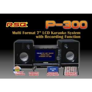  RSQ P 300 Multi Format HI FI Karaoke System with Ripping 