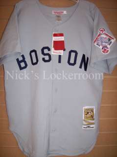  Mitchell & Ness 1987 Boston Red Sox Roger Clemens Throwback Jersey 52