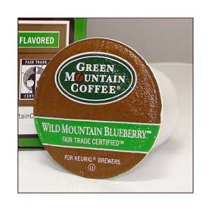Green Mountain Coffee WILD MOUNTAIN BLUEBERRY 72 K Cups for all Keurig 