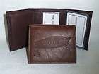 TENNESSEE TITANS Leather TriFold Wallet NEW dkbr2  
