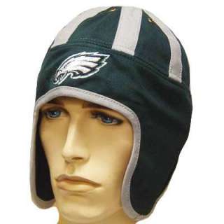 NFL PHILADELPHIA EAGLES GREEN GRAY HELMET HEAD HAT CAP  